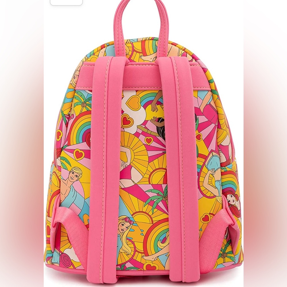 💖RARE NWT 2 Piece BARBIE Fun in the Sun Mini Backpack 🎒 & Wallet SET💖 - Picture 4 of 12